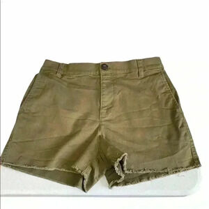 -Madewell Olive Green Shorts Size 26